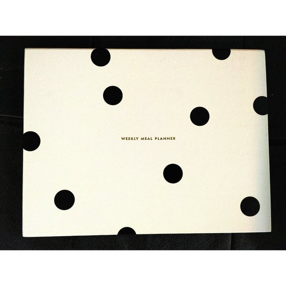 Kate Spade New York Other - KATE SPADE New York Iconic Spotted Polka Dot Weekly Meal Planner